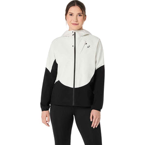 Asics Metarun Legend Jacket Women Black Cream ג'קט ריצה לנשים