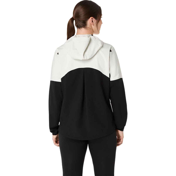 Asics Metarun Legend Jacket Women Black Cream ג'קט ריצה לנשים