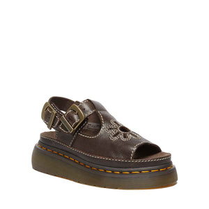 Dr. Martens Dunnet Flower Sandal Kelp Brown סנדלי ד"ר מרטינס