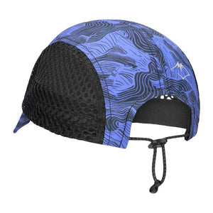 Asics Fujitrail Graphic Cap Unisex Cobalt Burst Cream כובע ריצה אסיקס