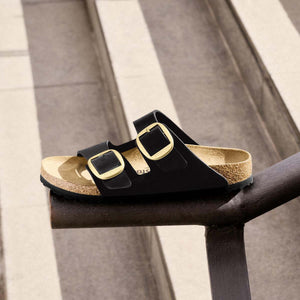 Birkenstock Arizona Big Buckle Black כפכפי בירקשנטוק אריזונה לנשים