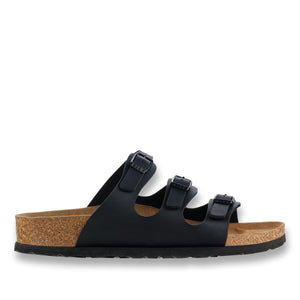 Birkenstock Florida Black כפכפי בירקנשטוק פלוריה לנשים
