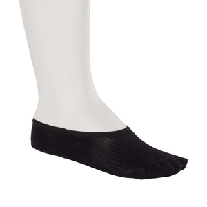 Birkenstock Cotton Sole Invisible GOTS Black גרבי גברים בירקנשטוק