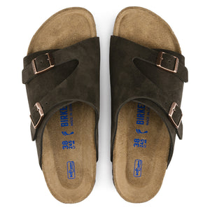 Birkenstock Zurich SFB VL Mocha כפכפי בירקנשטוק לגברים ציריך מוקה