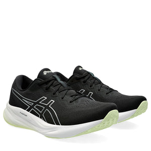 Asics Gel Pulse 15 Men Black Pure Silver נעלי ריצה ג'ל פולס לגברים