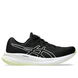 Asics Gel Pulse 15 Men Black Pure Silver נעלי ריצה ג'ל פולס לגברים