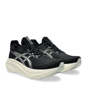 Asics Gel Nimbus 27 Men Black lake grey אסיקס נימבוס לגברים