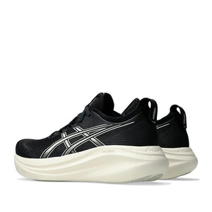 Asics Gel Nimbus 27 Men Black lake grey אסיקס נימבוס לגברים