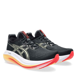 AsicsGel Nimbus 27 Men Black Khaki נעלי ריצה ג`ל נימבוס 27 לגברים