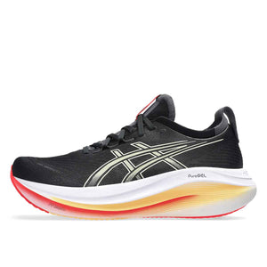 AsicsGel Nimbus 27 Men Black Khaki נעלי ריצה ג`ל נימבוס 27 לגברים