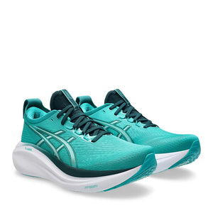 Asics Gel Nimbus 27 Men Wave Teal Saxon Green אסיקס נימבוס לגברים