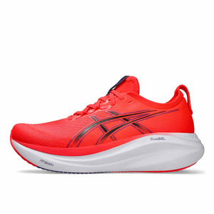 Asics Gel Nimbus 27 Men Flash Red Black נעלי ריצה ג`ל נימבוס 27 לגברים