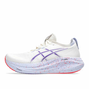 Asics Gel Nimbus 27 Tokyo Men Cream Edo Purple נעלי ריצה ג'ל נימבוס 27 טוקיו לגברים