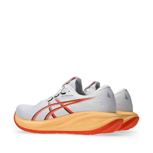 Asics Gel Cumulus 28 Men White Energy Orange נעלי ריצה ג'ל קומולוס 28 לגברים