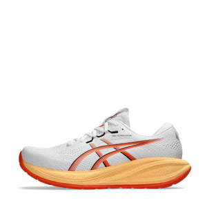 Asics Gel Cumulus 28 Men White Energy Orange נעלי ריצה ג'ל קומולוס 28 לגברים