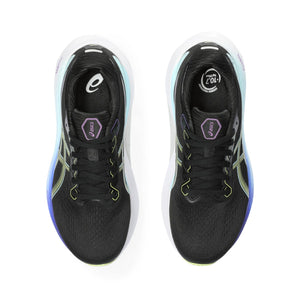 Asics Gel Kayano 30 Women Black Glow Yellow נעלי אסיקס קיאנו 30 לנשים