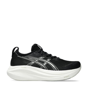 Asics Gel Nimbus 27 Women Black white נעלי ריצה ג`ל נימבוס 27 לנשים