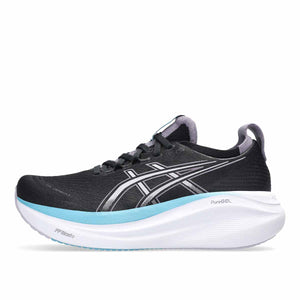 Asics Gel Nimbus 27 Women Black Dusk Violet נעלי ריצה ג`ל נימבוס 27 לנשים