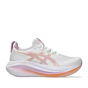 Asics Gel Nimbus 27 Women White Light Ube אסיקס נימבוס לנשים