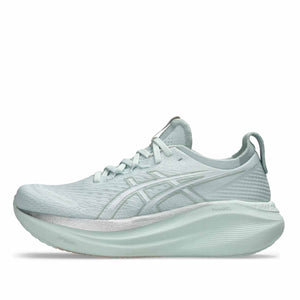 Asics Gel Nimbus 27 Women Pure Aqua White נעלי ריצה ג`ל נימבוס 27 לנשים