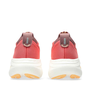 Asics Gel Nimbus 27 Women Dark Pink Clay Orange Glow נעלי ריצה ג`ל נימבוס 27 לנשים