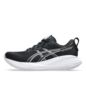 Asics Gel Cumulus 27 Women Black Concrete נעלי ריצה קומולוס 27 לנשים