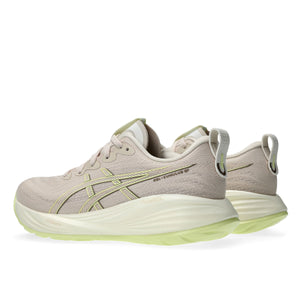 Asics Gel Cumulus 27 Women Mineral Beige Huddle Yellow קומולוס 27 נשים