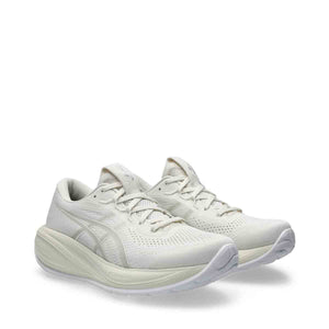 Asics Gel Cumulus 28 Women Cream Glacier Grey נעלי ריצה ג'ל קומולוס 28 לנשים