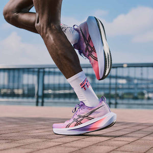 Asics Megablast Unisex Edo Purple Black נעלי ריצה מגה בלסט יוניסקס