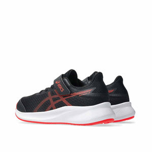 Asics Patriot 13 PS Kids Black Flash Red נעלי ריצה פטריוט 13 לילדים