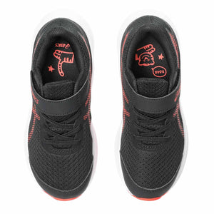 Asics Patriot 13 PS Kids Black Flash Red נעלי ריצה פטריוט 13 לילדים