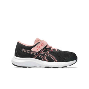 Asics Gel Contend 9 PS Kids Black Dark Pink Clay נעלי ריצה ג'ל קונטנד 9 לילדים