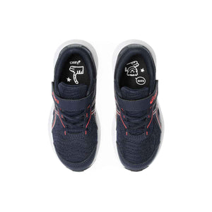 Asics Gel Contend 9 PS Kids Midnight Flash Red נעלי ריצה ג'ל קונטנד 9 לילדים