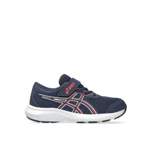 Asics Gel Contend 9 PS Kids Midnight Flash Red נעלי ריצה ג'ל קונטנד 9 לילדים