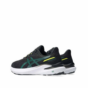 Asics GT 1000 13 GS Kids Black Jasper Green נעלי ריצה ג'י טי 1000 לילדים