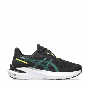 Asics GT 1000 13 GS Kids Black Jasper Green נעלי ריצה ג'י טי 1000 לילדים