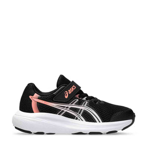 Asics Contend 10 PS Kids Black Sun Coral נעלי ריצה לילדים
