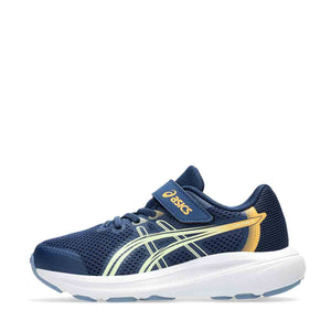 Asics Contend 10 PS Kids Independence Blue Orange Glow נעלי ריצה לילדים