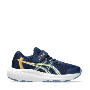 Asics Contend 10 PS Kids Independence Blue Orange Glow נעלי ריצה לילדים