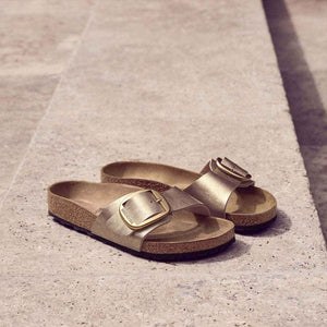 Birkenstock Madrid Big Buckle Graceful Taupe בירקנשטוק כפכפי נשים מדריד אבזם טיופ - Original's