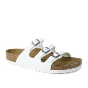 Birkenstock Florida BS White כפכפי בירקנשטוק פלורידה לבן לנשים