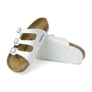Birkenstock Florida BS White כפכפי בירקנשטוק פלורידה לבן לנשים