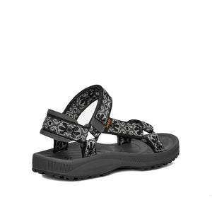 Teva Winsted Archive Floral Black Grey סנדלי נשים