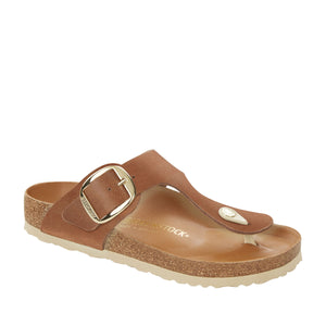 Birkenstock Gizeh Big Buckle Cognac כפכפי בירקנשטוק גיזה אבזם קוניאק