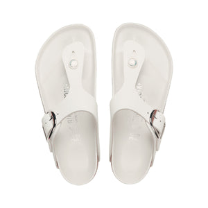 Birkenstock Gizeh Big Buckle White כפכפי בירקנשטוק גיזה אבזם לבן