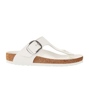 Birkenstock Gizeh Big Buckle White כפכפי בירקנשטוק גיזה אבזם לבן