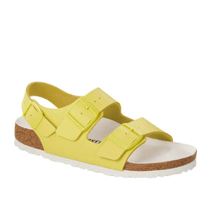 Birkenstock Milano BS Lime Sour בירקנשטוק סנדלי נשים מילאנו צהובות
