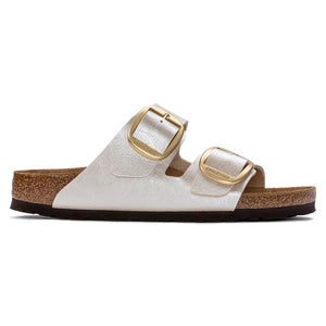 Birkenstock Arizona Big Buckle Graceful Pearl White בירקנשטוק כפכפי נשים