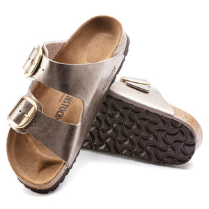 Birkenstock Arizona Big Buckle Graceful Taupe בירקנשטוק כפכפי נשים