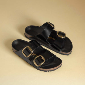 Birkenstock Arizona Big Buckle Black בירקנשטוק כפכפי נשים